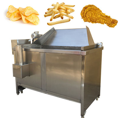 Gas Heating Electric French Fries Automatic Frying Machine