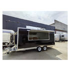 Kitchen Hotdog BBQ Food Trailers Fully Equipped Food Trucks For Events
