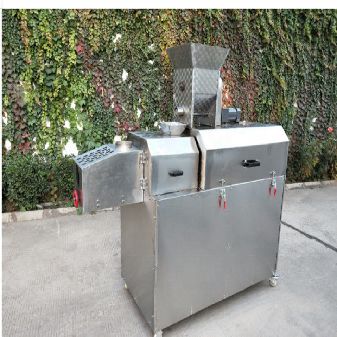 Máquina automática de fazer requeijões de milho de arroz Extrusor de alimentos para requeijões