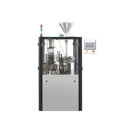 Máquina de enchimento de cápsulas de tamanho 3 de 220V 5.5kw com certificado CE GMP