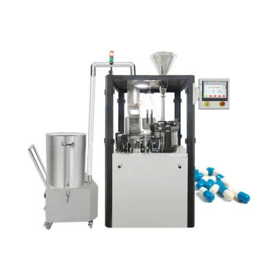 Máquina de enchimento de cápsulas de tamanho 3 de 220V 5.5kw com certificado CE GMP
