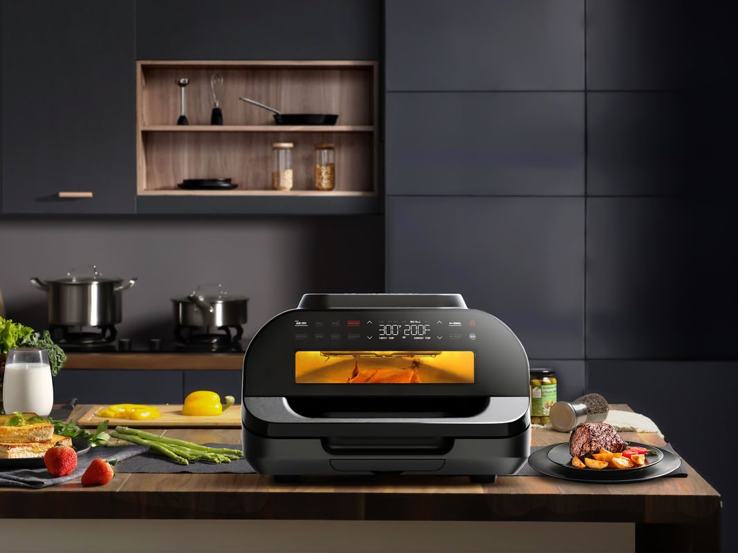 Home Smart 10l 7 em 1 Fritador sem óleo Janela de observação Power XL Air Flyer Friter Grill