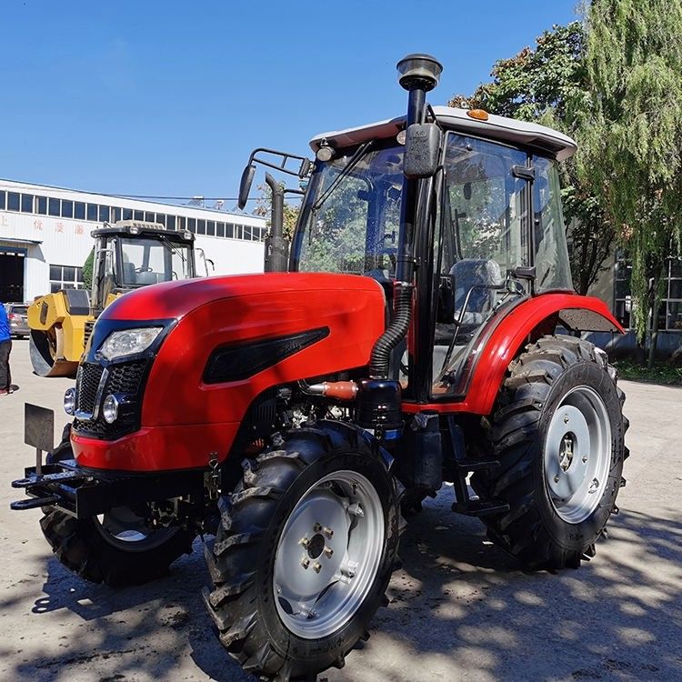 XINCHAI Motor 80HP Máquina de Trator Agrícola 80 HP Mini Tractor de 4 Rodas