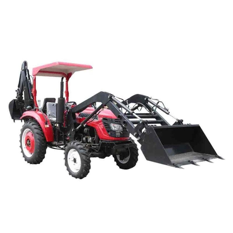 Tractor de rodas de engrenagem para agricultura 2500 KG Máquina agrícola pesada Certificado CE