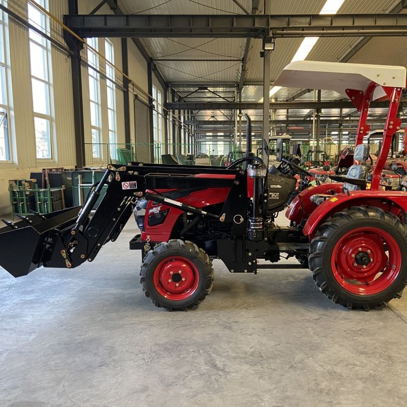 Tractor de rodas de engrenagem para agricultura 2500 KG Máquina agrícola pesada Certificado CE