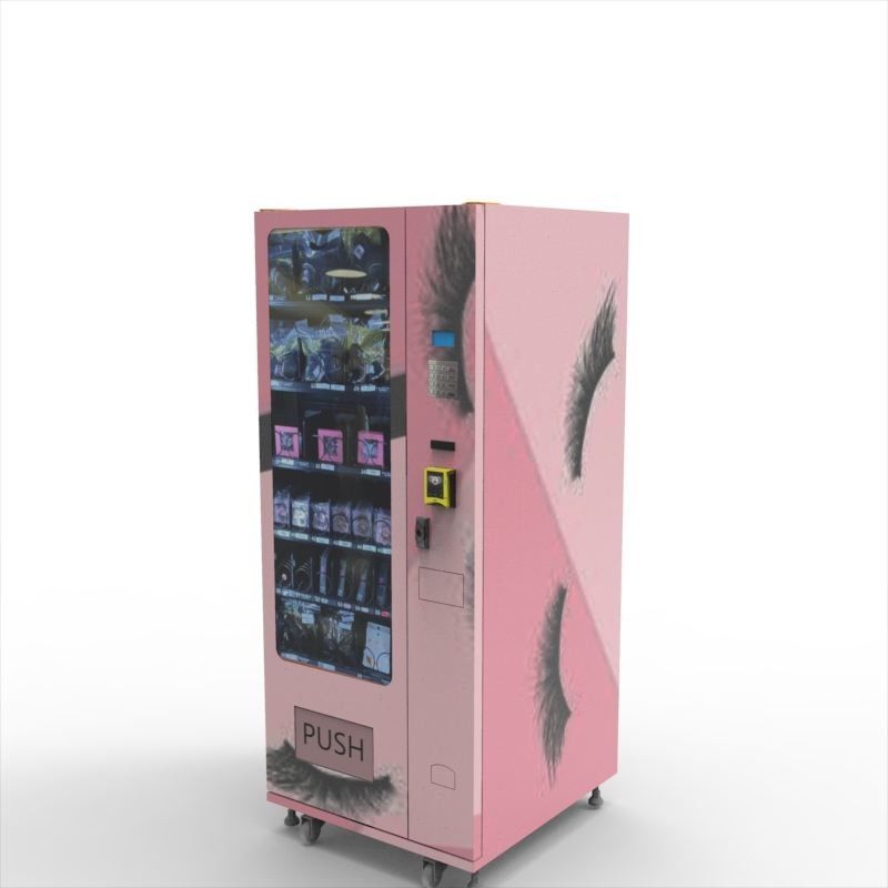 Máquina de venda automática de produtos de beleza multifuncional 150W Output Cash Pagamento por cartão de crédito