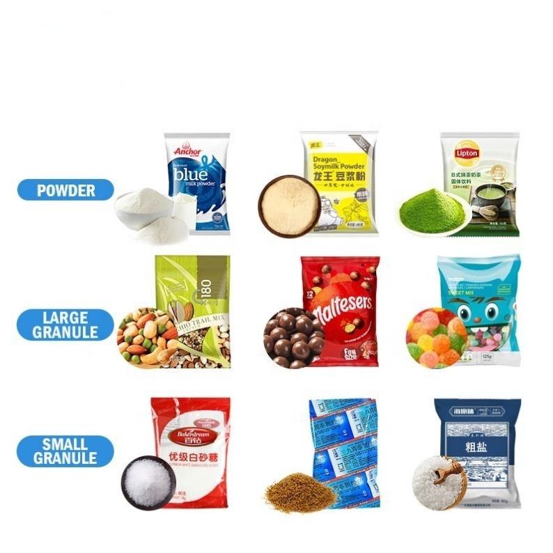 Máquina de embalagem automática para a indústria de alimentos e bebidas 60-100 sacos de capacidade
