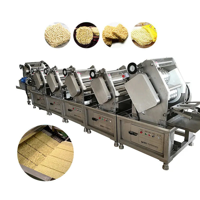 Máquina de fabricação de macarrão de aço inoxidável comercial Produção automática 11000pcs/8hr 380V 50HZ