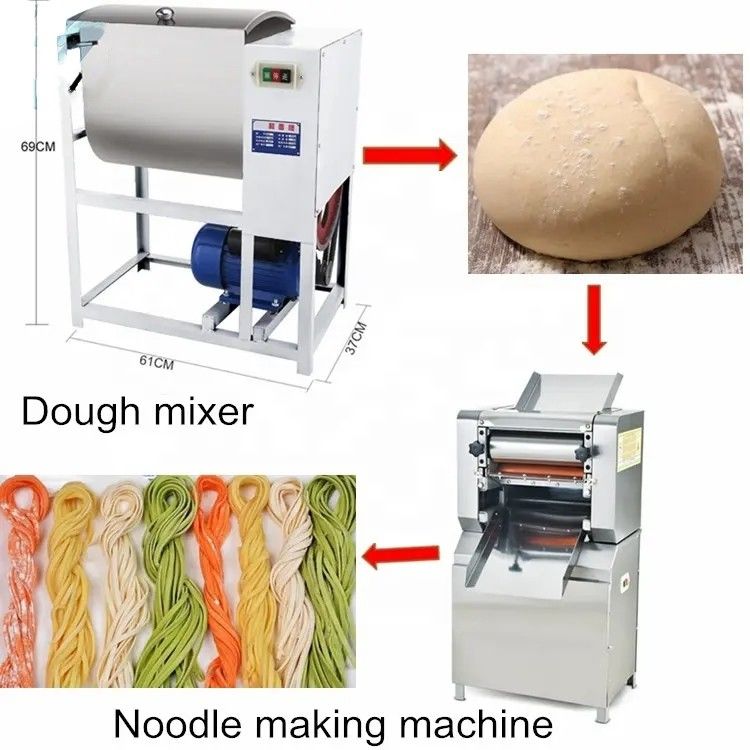 Máquina de fazer macarrão de aço inoxidável cortando espessura ajustável massa pasta fresca para ferramenta de cozinha