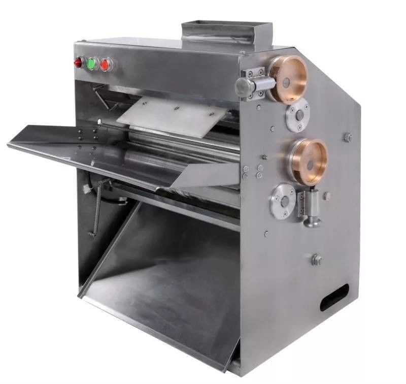 Máquina de fabricação de massa de pizza comercial Fábrica de linha de produção de pizza Fabricante de fast food Equipamento de padaria Snack pizza