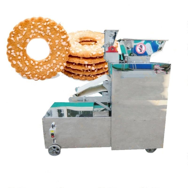 Máquina de Biscoitos Crisp de Pêssego de Sésamo de Funções Múltiplas