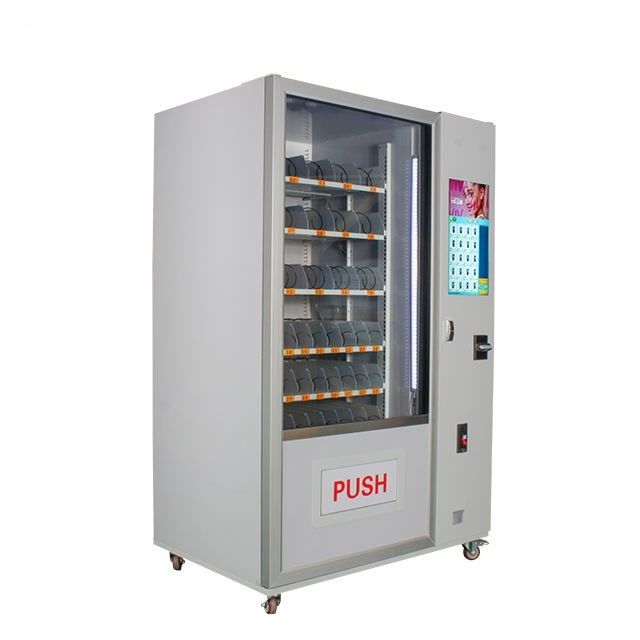 Máquina de venda automática de água vendida a quente Máquina automática de venda automática de snacks e bebidas