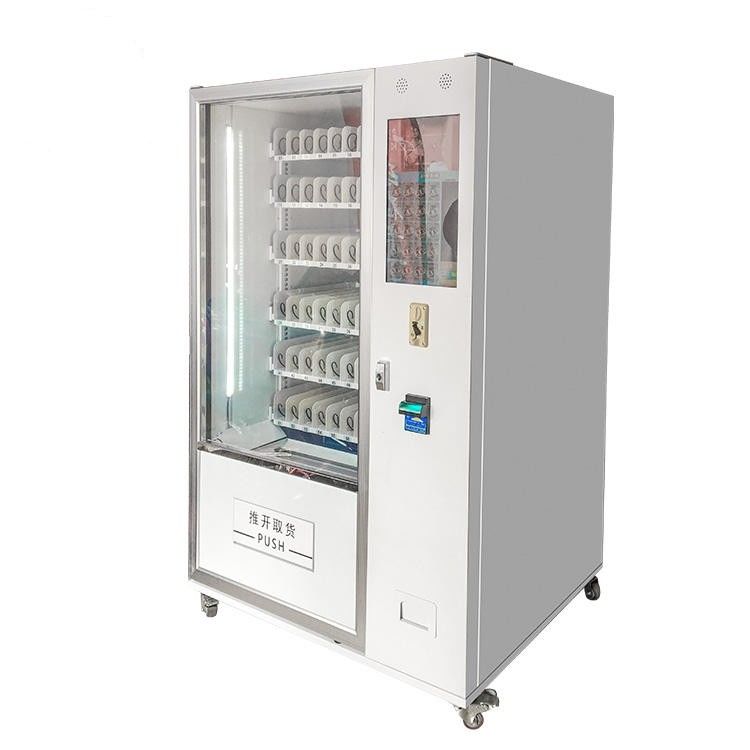 Máquina de venda automática de lanches e bebidas