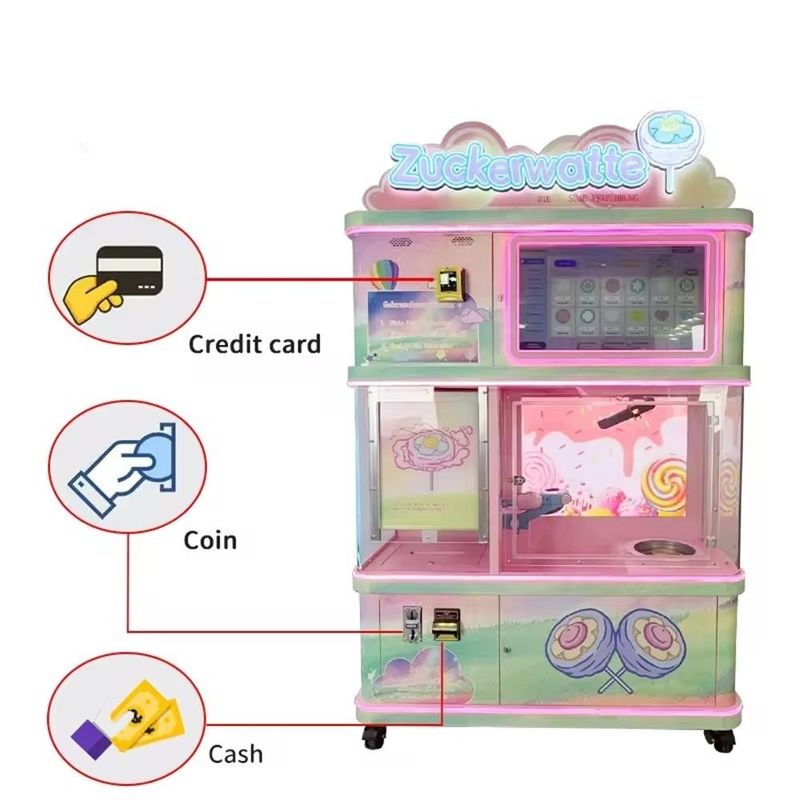 Preço da fábrica Mini Gas Type Cotton Candy Machine Commercial