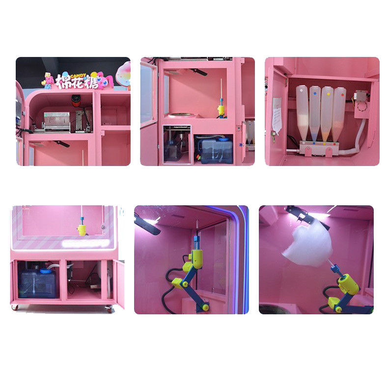 Máquina automática de fabricação de marshmallow para cinema, supermercado e parque de diversões
