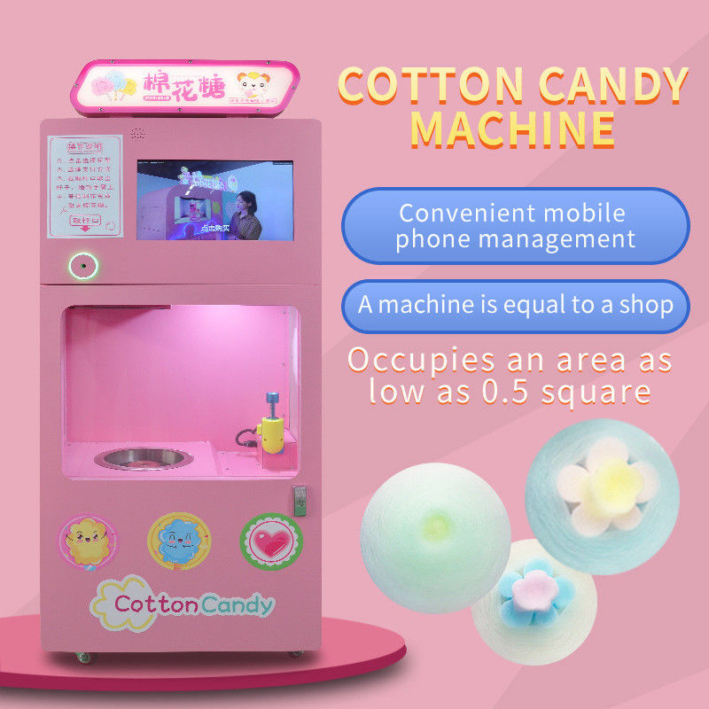 Máquinas de venda automática de marshmallow Perfeita escolha para cinema e parque de diversões