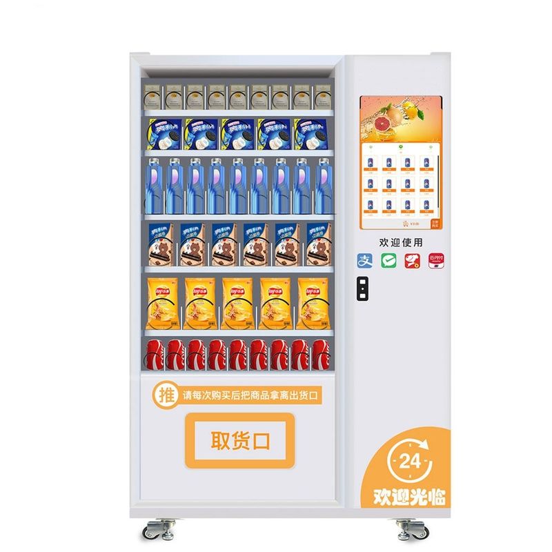Máquinas automáticas de venda de bebidas para lanches