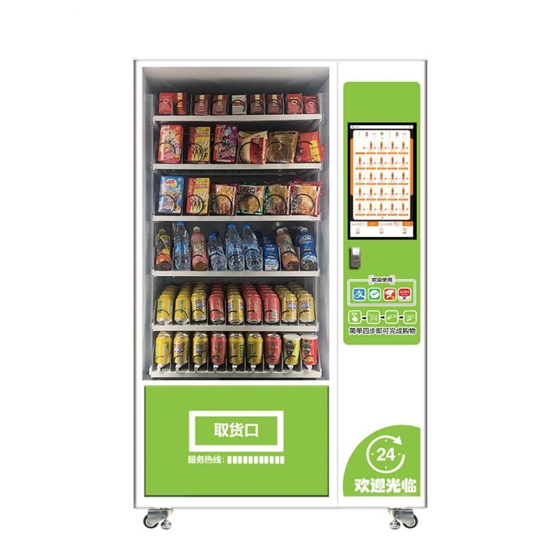 Máquinas automáticas de venda de bebidas para lanches