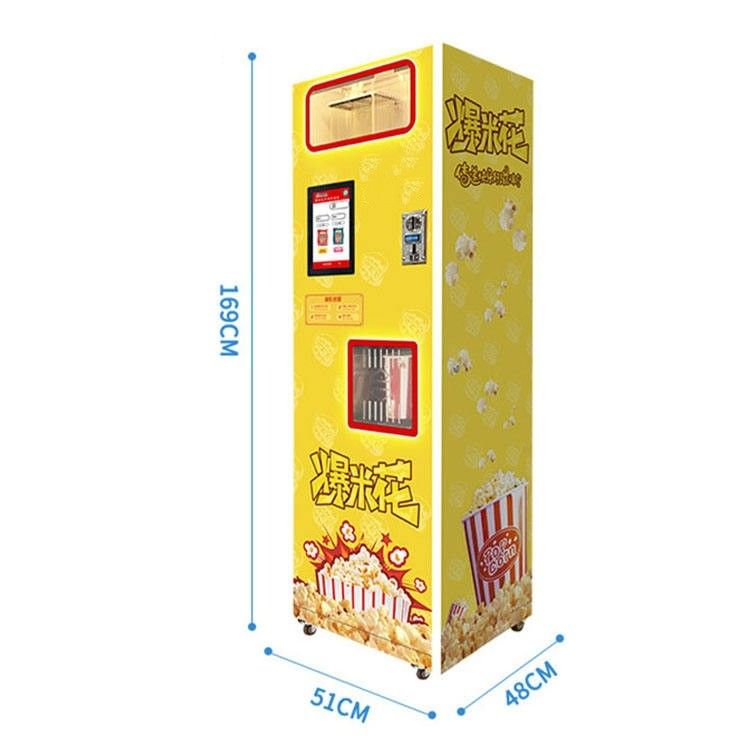 Melhor Venda Máquina Automática de Venda de Pipoca Crianças Inteligente Fabricante de Pipoca Doce