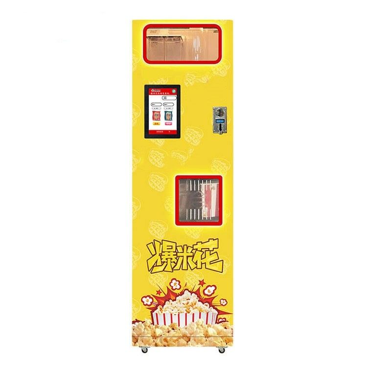 Melhor Venda Máquina Automática de Venda de Pipoca Crianças Inteligente Fabricante de Pipoca Doce