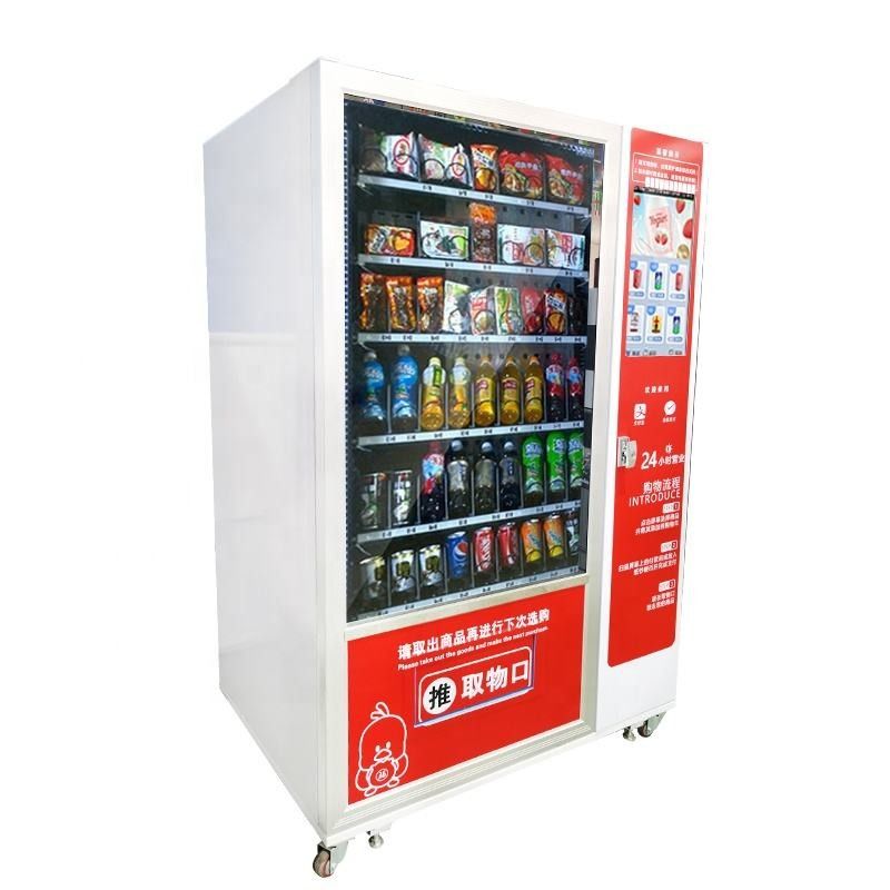 No Paquistão Preço Código Qr Máquina automática de venda de bebidas