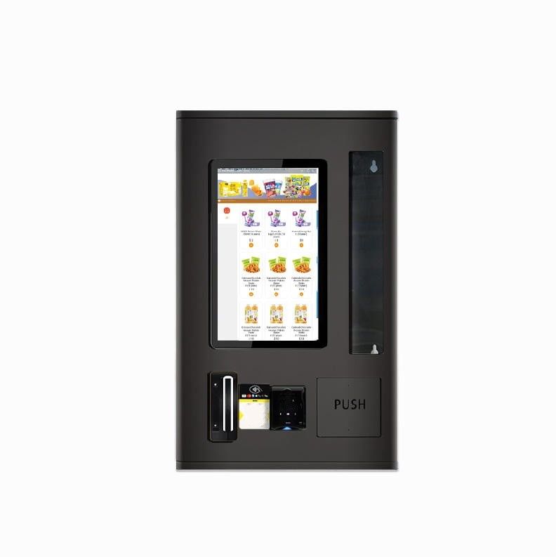 24 horas loja de autoatendimento máquina de venda combinada para comida e bebida lanches venda