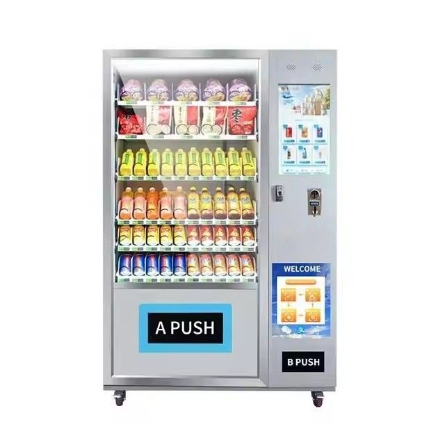 Combo Fábrica Fornecer Alta Qualidade Serviços Bons Alimentos Saudáveis Snack e Bebidas Máquinas de Venda Para Venda
