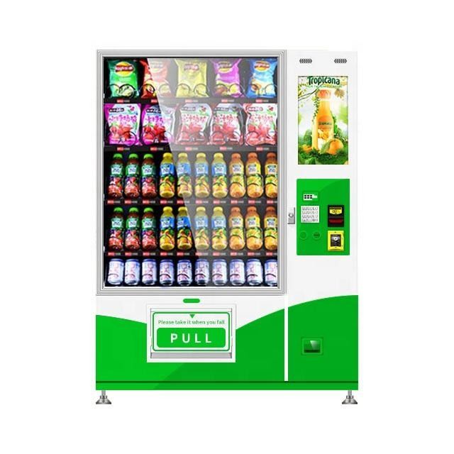 Hotel Estação de metro Máquina de venda automática 220V 50HZ 24 horas de suporte Shopping Mall conveniência
