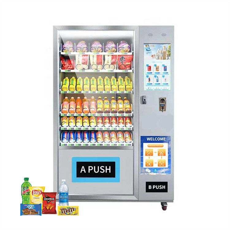 Personalizar Sistema de Pagamento Máquinas de venda automática de alimentos frescos Redutor Worm Gear Opções de dinheiro / moeda de papel
