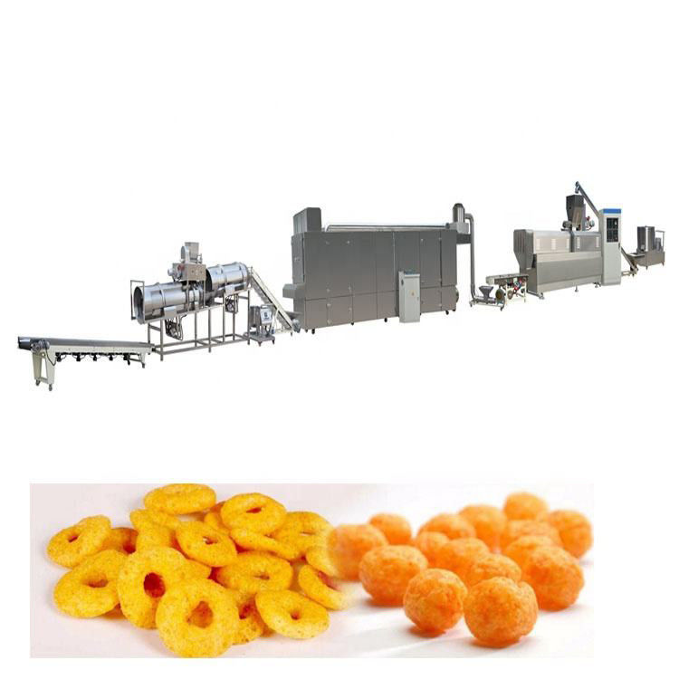 Máquinas de fabricação de snacks de alta produtividade com tensão personalizável 380V/220V/110V