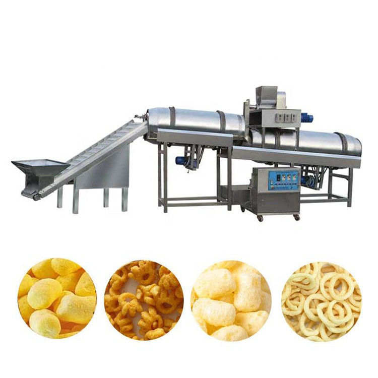 Máquinas de fabricação de snacks de alta produtividade com tensão personalizável 380V/220V/110V