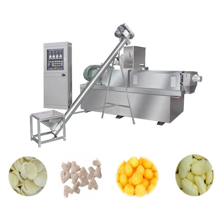 Máquina de fabricação de lanches totalmente automática para a indústria alimentar Equipamento Produtos finais Linha de produção de batatas fritas congeladas