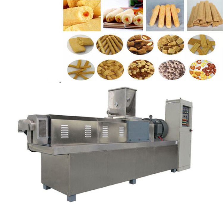 Linha de produção de snacks totalmente automática Máquina de alimentos com tensão 380V/220V/110V