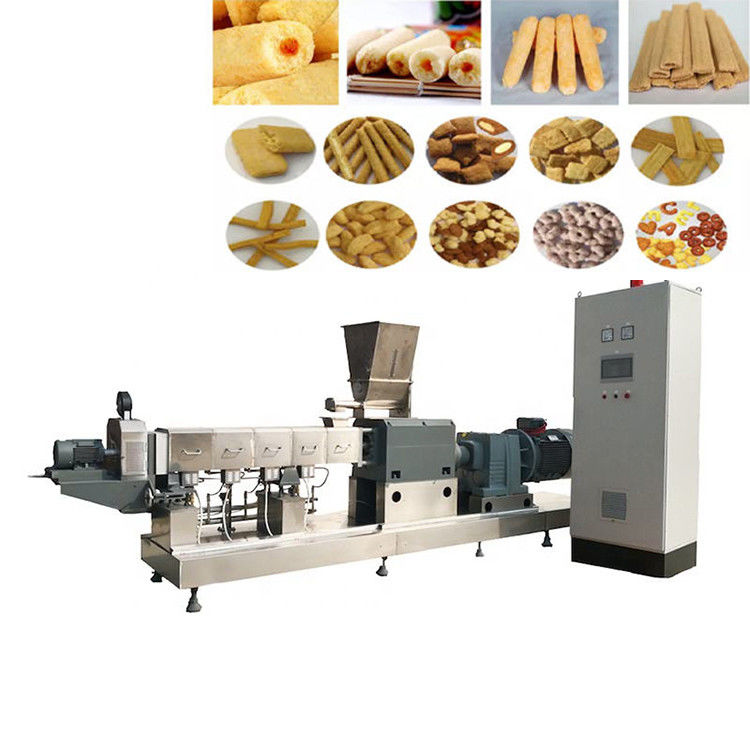 Linha de produção de snacks totalmente automática Máquina de alimentos com tensão 380V/220V/110V