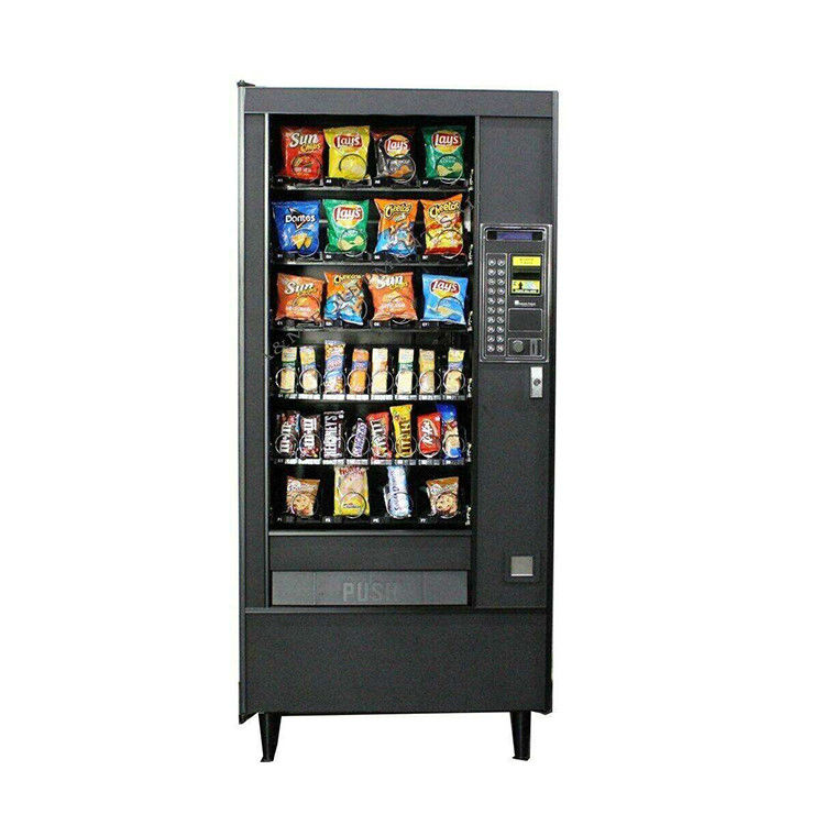 Sistema de pagamento Dinheiro em papel/moeda/escaneamento/personalizar máquina de venda automática com redutor worm gear e metal