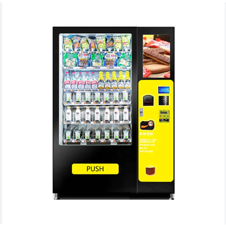 Intervalo de temperatura de acordo com os itens dentro da máquina de venda de bebidas frias Grande capacidade