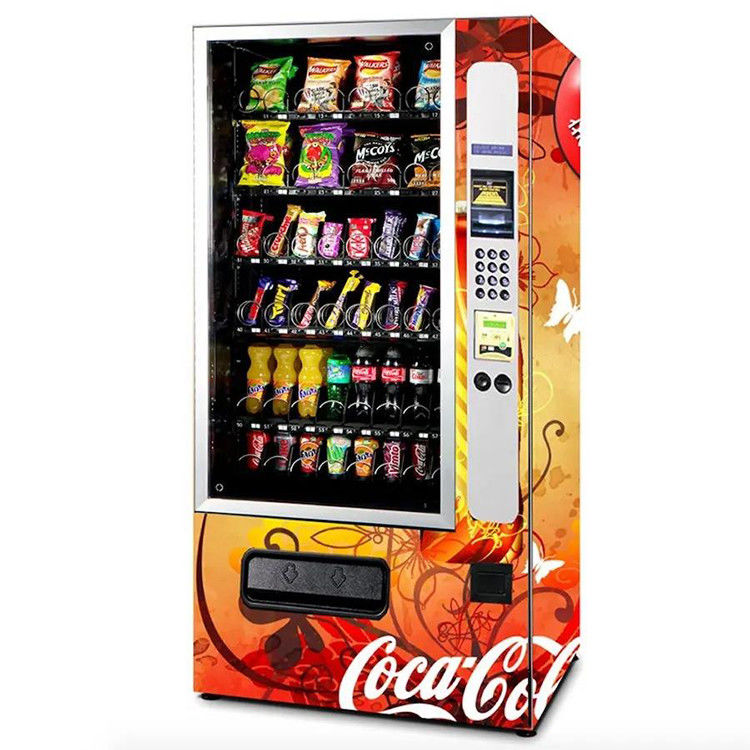 Grandes máquinas de venda de alimentos frescos para estações de metrô de hotéis e centros comerciais