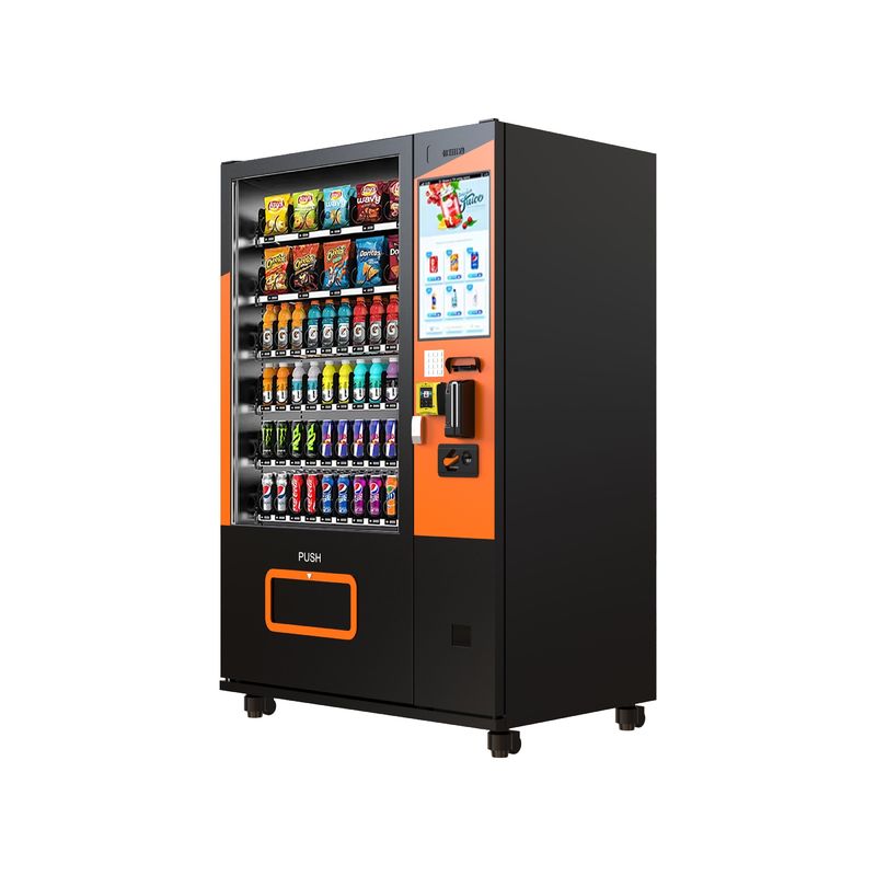 Máquina de venda automática de metal para hotéis e estações de metrô 24 horas de suporte após o serviço de vendas