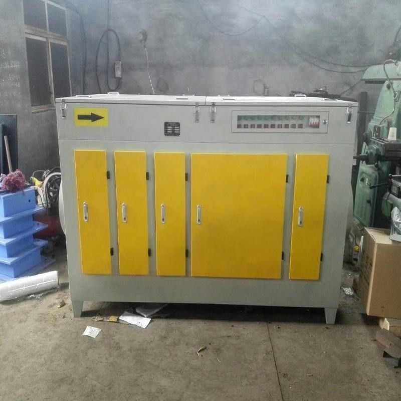 Equipamento de tratamento de gases residuais 0,75-7,5kw Potência 380v/50hz Voltagem e tecnologia avançada de purificação