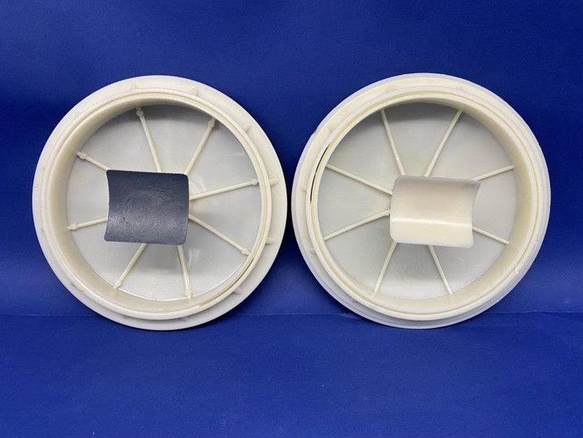 Alto oxigénio Nano Micro Bubble Diffuser Aeration Head Trays Tipo de disco de placa plana Aerador de disco de diafragma