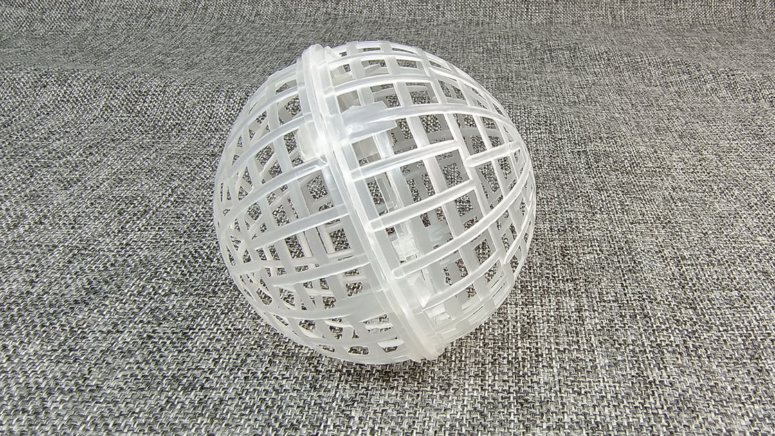 Esponja de poliuretano poroso Bola de gaiola flutuante oculta Bola de preenchimento biológico suspenso em lagoa bioquímica